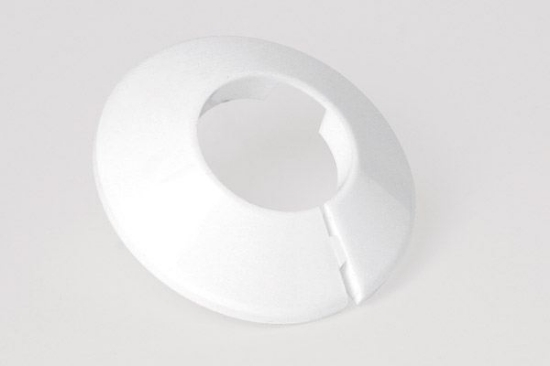 Obrázek Krytka trubková 28 mm, bílá - dělená