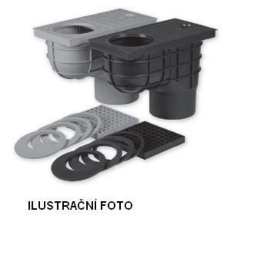 Obrázek Lapač střešních nečistot KV 110/125 STANDARD