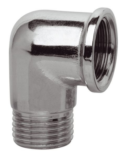 Obrázek koleno 92 chromované 1/2"